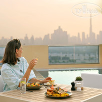 Marriott Executive Apartments Al Jaddaf Cредиземноморский ресторан и л