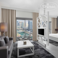 Wyndham Dubai Marina Grand Suite с видом на Марину,