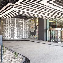 Aloft Dubai Creek Hotel Entrance