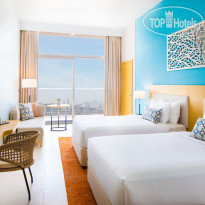 Centara Mirage Beach Resort Dubai Family Room Double Double