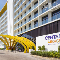 Centara Mirage Beach Resort Dubai Main Entrance