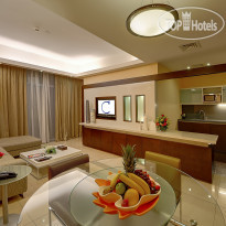 Copthorne Hotel Dubai Executive Deluxe Suite living 