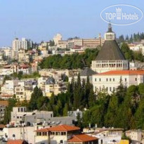 Rimonim Mary's Well Nazareth Вид на старый город Назарет.