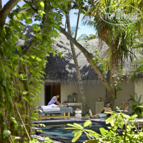 Dusit Thani Maldives Swimming Pool area