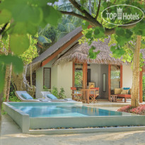Dusit Thani Maldives Beach Deluxe Villa with Pool