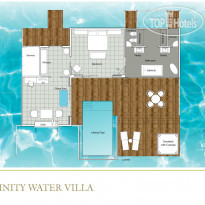 Sun Siyam Iru Fushi Infinity Water Villa план номе