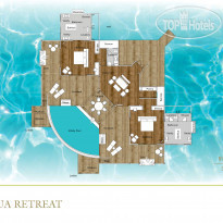 Sun Siyam Iru Fushi Aqua Retreat план номера