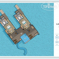 Siyam World Two Bedroom Lagoon Villa with 