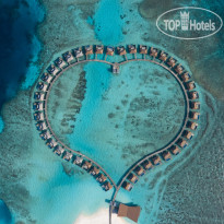 Radisson Blu Resort Maldives Aerial View - South Water Vill