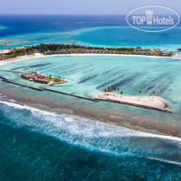 Kuda Villingili Resort Maldives Aerial 2
