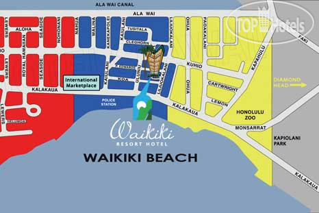 Waikiki кемер карта