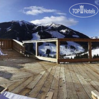 Art & Ski-In Hotel Hinterhag Терраса для загара
