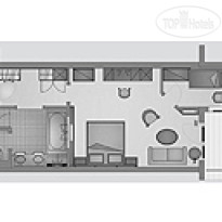 Alpenhotel Speckbacherhof План семейного номера