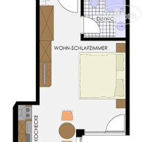 Garni Alpenstern Схема апартаментов