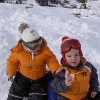 Eadahof Gasthof C2 Дети катаются на лыжах