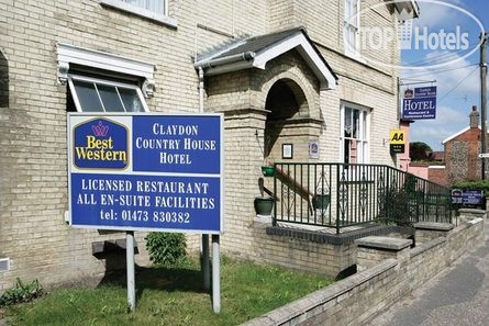 Фотографии отеля  Best Western Claydon Country House Hotel 3*