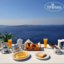 Oia Suites Breakfast at Oia Suites!