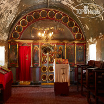 Ammon Zeus Hotel Orthodox Church inside the are