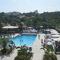 Hilltop pool area