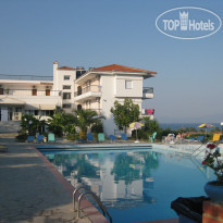 Hilltop pool view