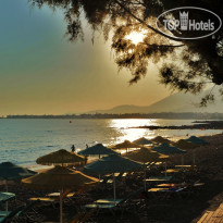 Tylissos Beach Sunset on the beach