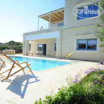 Aeriko Villa Pool side seating 