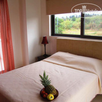 Anastasia Villa Double bedroom with mountain a