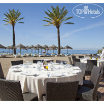 Amare Marbella Beach Hotel Beach Club terrace