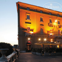 SINA Brufani Facade by night