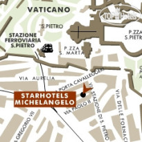 Starhotels Michelangelo Карта