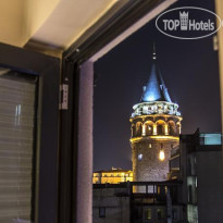 Duo Galata Hotel Вид из номера