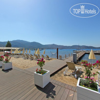 Poseidon Selimiye Hotel Частный пляж
