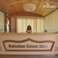 Belcehan Deluxe Hotel Стойка регистрации