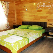 Cirali Hotel Деревянный коттедж (спальня)