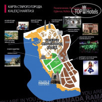 Ramada Plaza Antalya Карта Старого Города