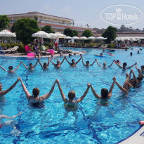 Gural Premier Belek Aqua zumba all together!