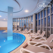 Крытый бассейн  глубина 150 - 300 m2 в Kirman Leodikya Resort 5*