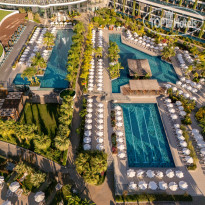 Mylome Luxury Hotel Resort Вид на басейны сверху