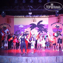 Club Turtas Beach Hotel Детское вечернее шоу