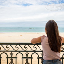 Kyriad Hotel Saint Malo Centre Plage view from a room with balcony