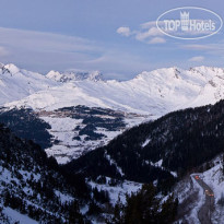 Chalet des Lys Вид на Монблан.