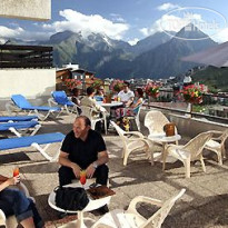 Residence Les Deux Alpes 1800 Терраса