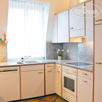 Seestrasse Apartments Drei Konige Кухня