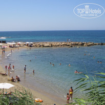Dionysos Central 3* пляж отеля 