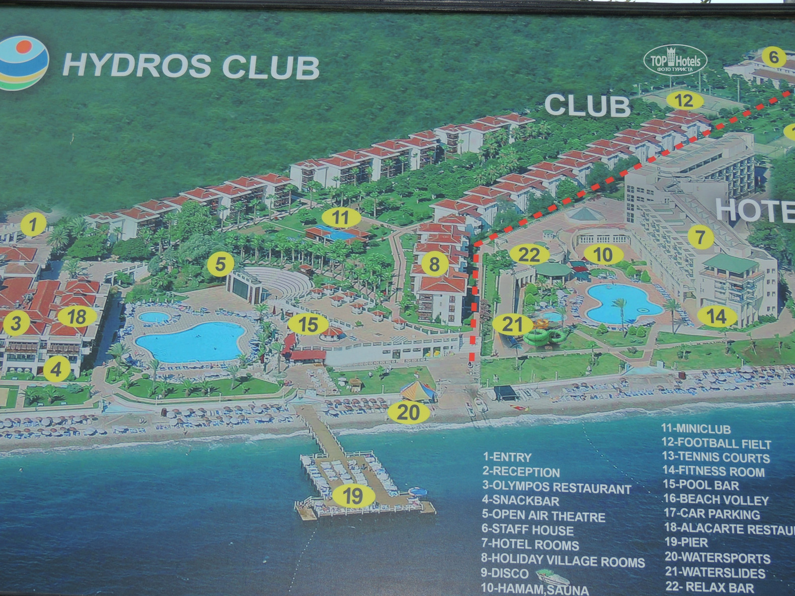 Aqi hydros club. Карта отеля Hydros Кемер. TTH Hydros Club 5. Гидрос отель Турция Кемер. TT Hotels Hydros Club.