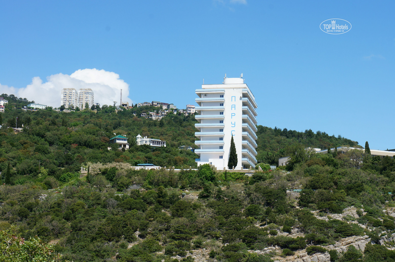 гостиница парус в крыму