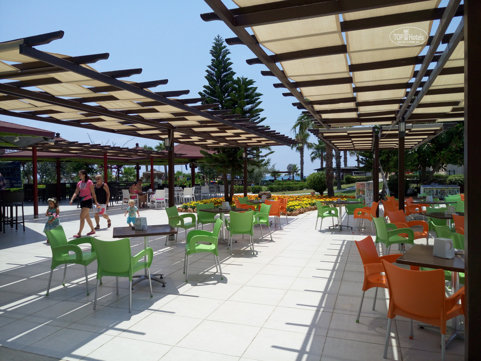 Justiniano Club Park Conti пляж