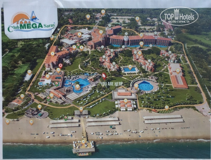 Club mega saray карта отеля