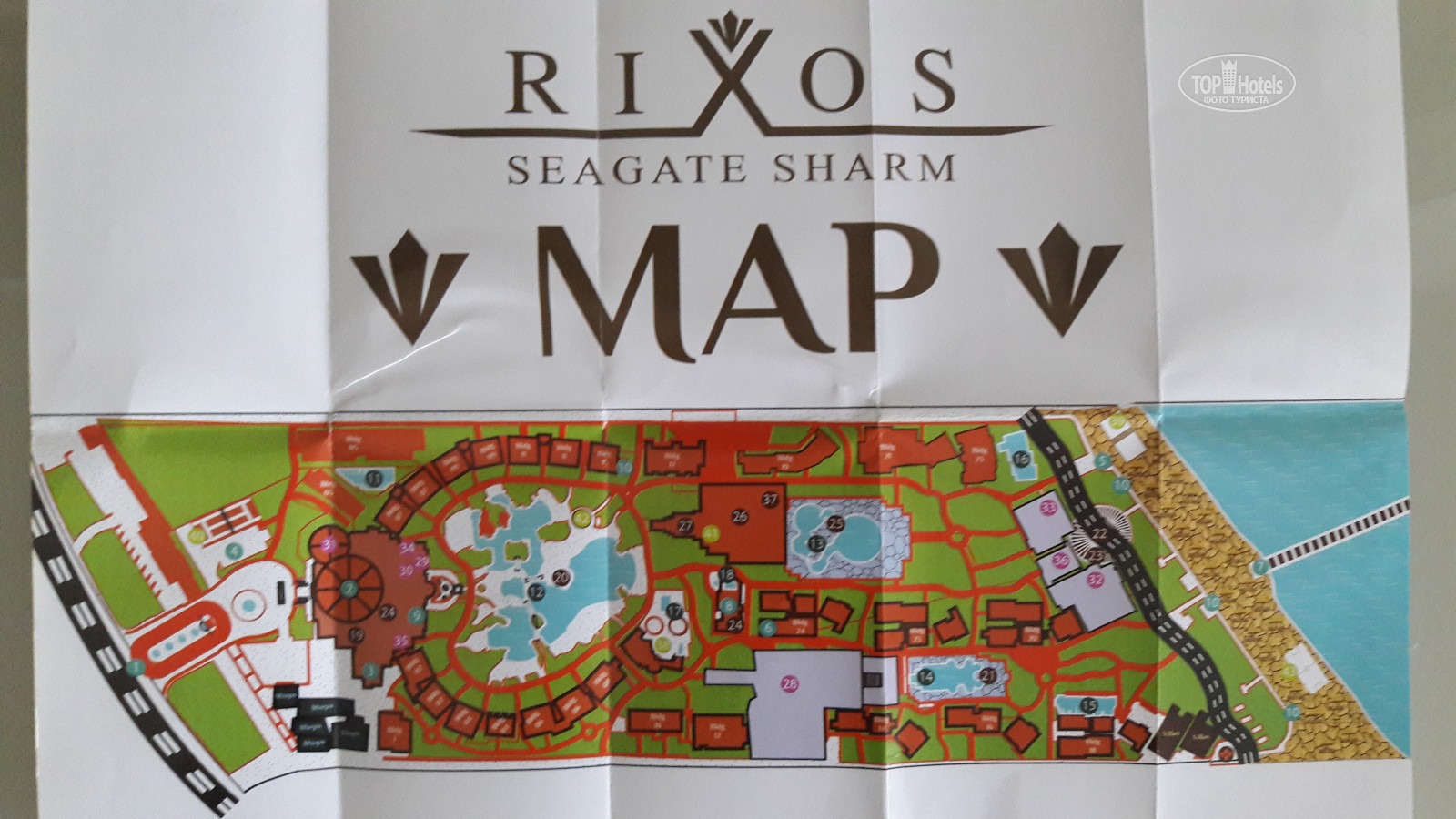 Rixos premium seagate карта