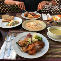 Dionysos Central 3* Ужин, все свежее и вкусное! Паста каждый день на выбор - Фото отеля